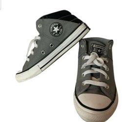 Chuck Taylor Boys Sz 1 Converse All Star Axel Street Urchin Canvas Mid Sneakers
