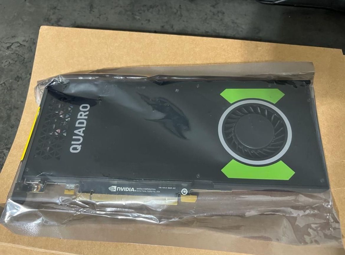 Nvidea PNY Quadro P4000 - Never Used 