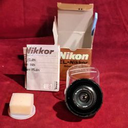 New Nikon EL-Nikkor 50mm F2.8 enlarger lens

