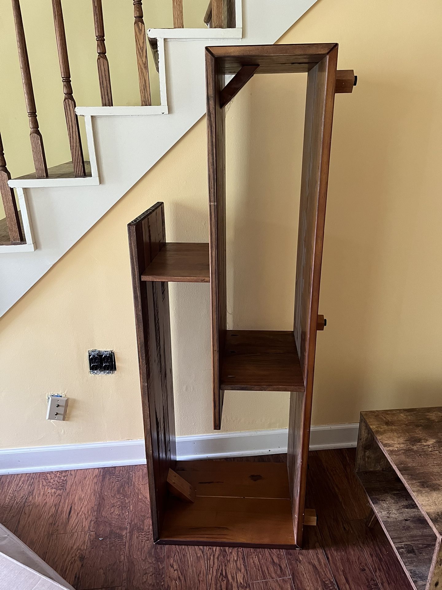 TV Stand with Book Shelves
