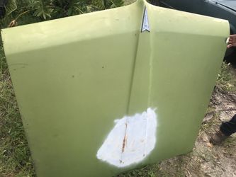 1964 Pontiac Bonneville hood and trunk for sale.