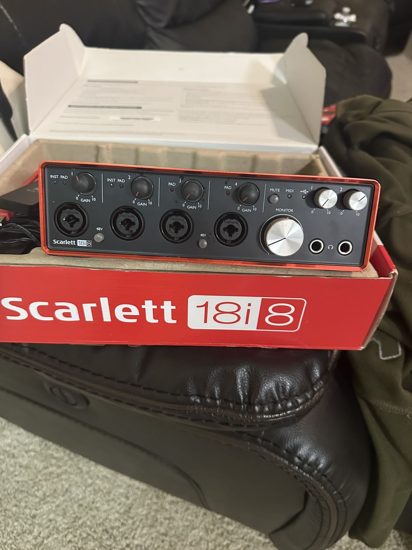 Scarlett 18i8 Preamp