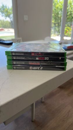 XBOX ONE Games- never opened