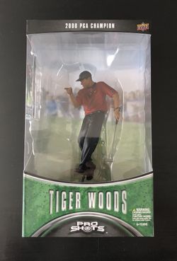 Tiger Woods Upper Deck Pro Shots 2000 PGA Champion PGA Action Figure w/ Card