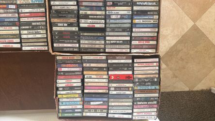 Classic rock -Country cassettes for sale