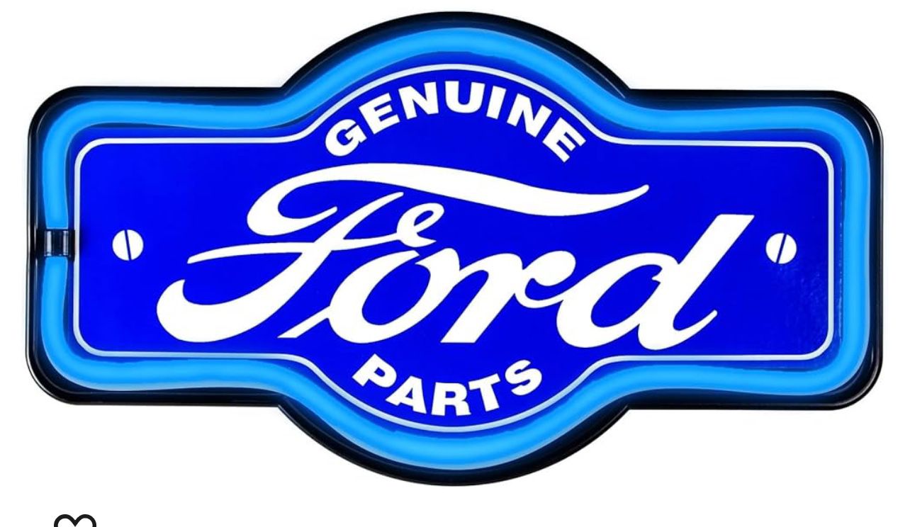 Ford Motors Garage Workshop Neon Sign 