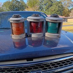 Yellow Red And Green Perco Lights.