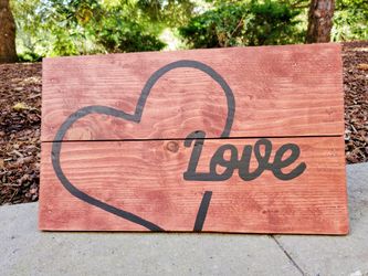 Love sing, Hand made.