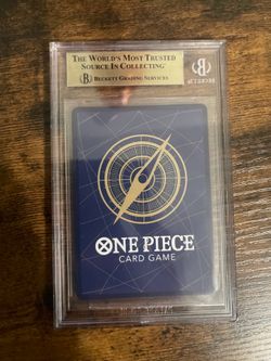 One Piece Card Game Monkey D. Luffy Wanted Poster SP BGS 9.5 Gem Mint