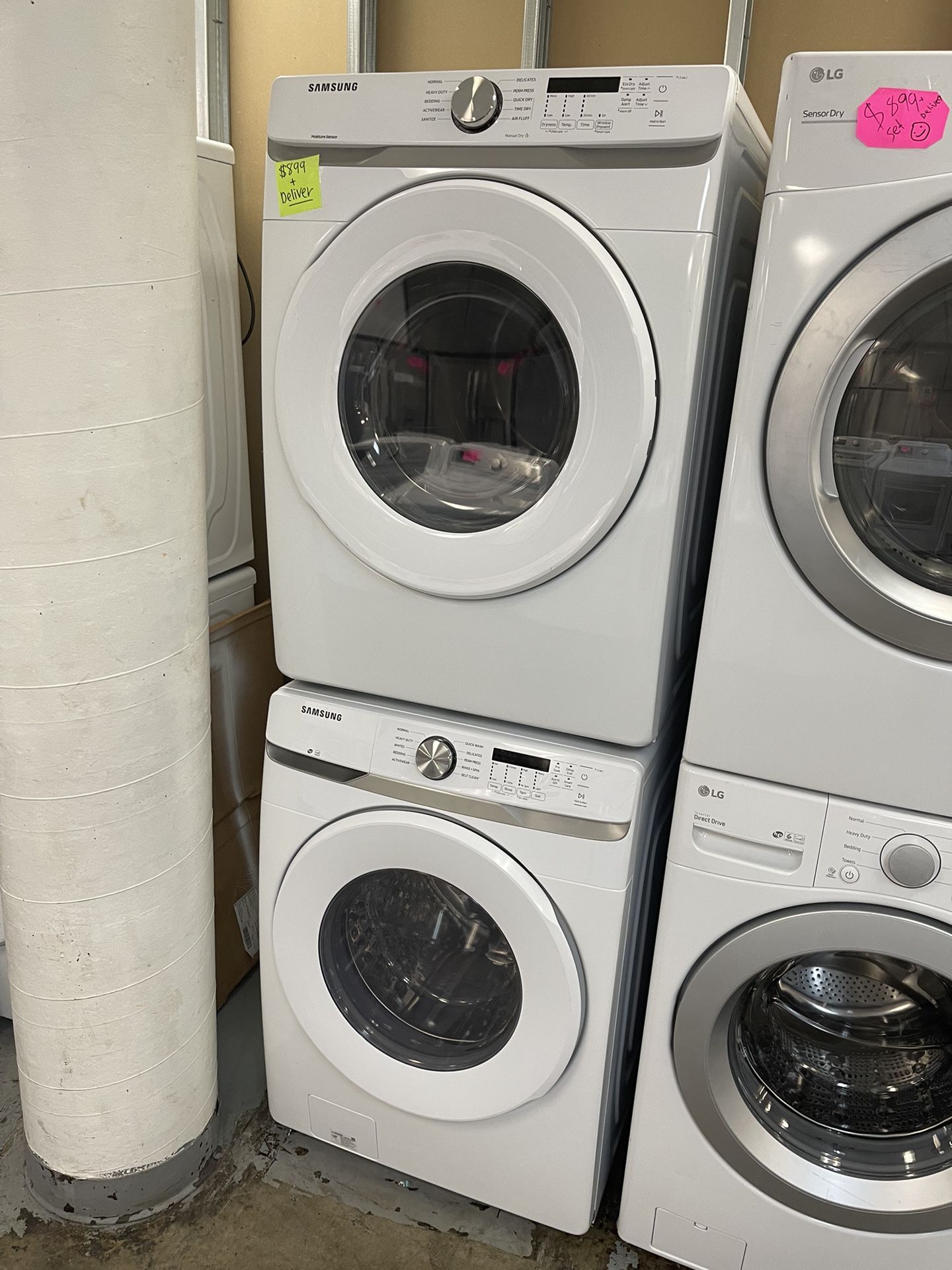 Samsung Washer And Dryer Gas Set