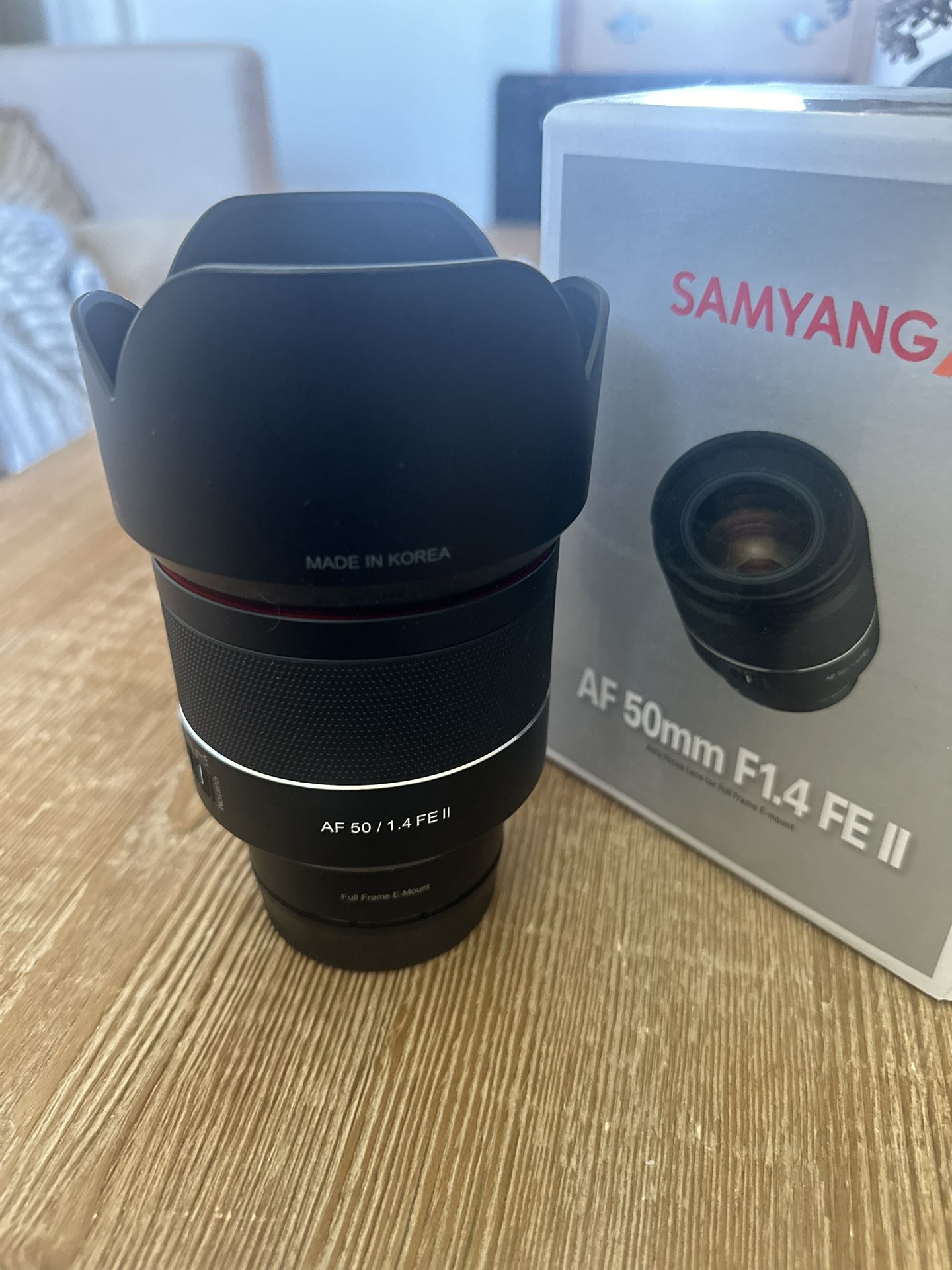 Samyang AF 50mm F1.4 FEii for Sony Full Frame