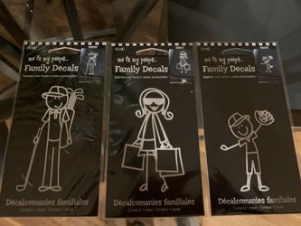 Auto Decals- Family “Me n my Peeps”