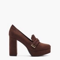 Adele Braided Loafer Platform Pump 