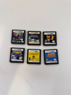 Lot of 6 Nintendo DS Video Games