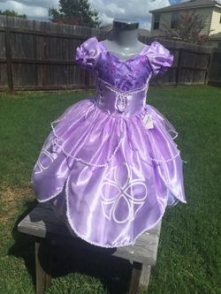Size 2T Sofia the first costume