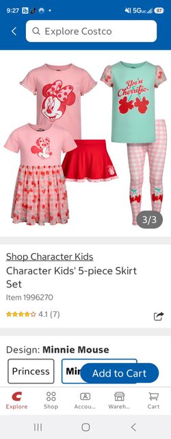 Minnie Mouse 4 piece set
