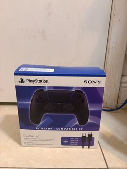 Sony PlayStation DualSense Wireless Controller Black +Usb Cable