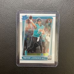 2021 Trevor Lawrence Optic Rated Rookie Card.