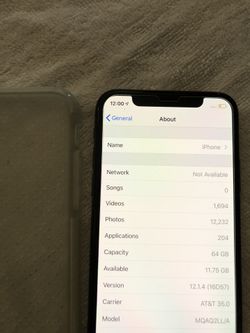 iPhone X 64Gb unlocked very good condition