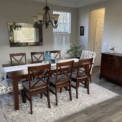 Pier 1 Table And Side Board 