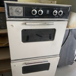 Vintage Double Oven