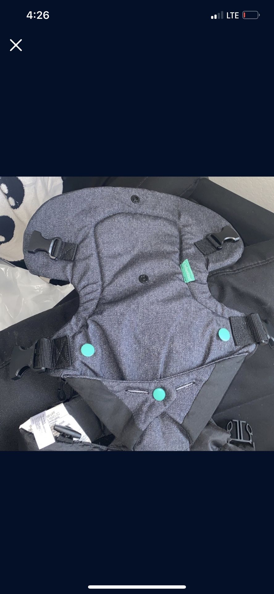 New Baby Carrier Used Once