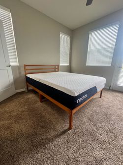 Queen Size Mattress and Headboard