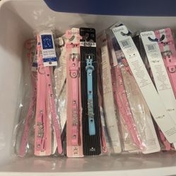 HARNESSES COLLARS AND LEASHES GALORE 