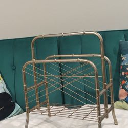 Vintage Magazine Record Rack
