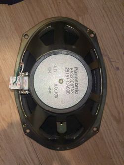 6,8 Panasonic Car Speakers