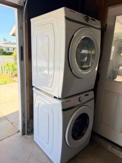 Samsung Electric Washer & Dryer