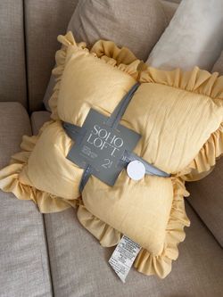 Yellow pillows