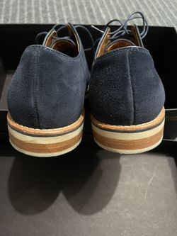 Allen Edmonds Nomad Buck Blue Suede Shoes - 11D for Sale in 