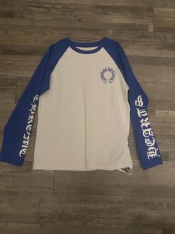 Blue chrome hearts long sleeve