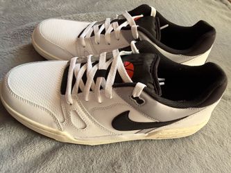 Nike Full Force Low sneakers in a white, black size 10 men