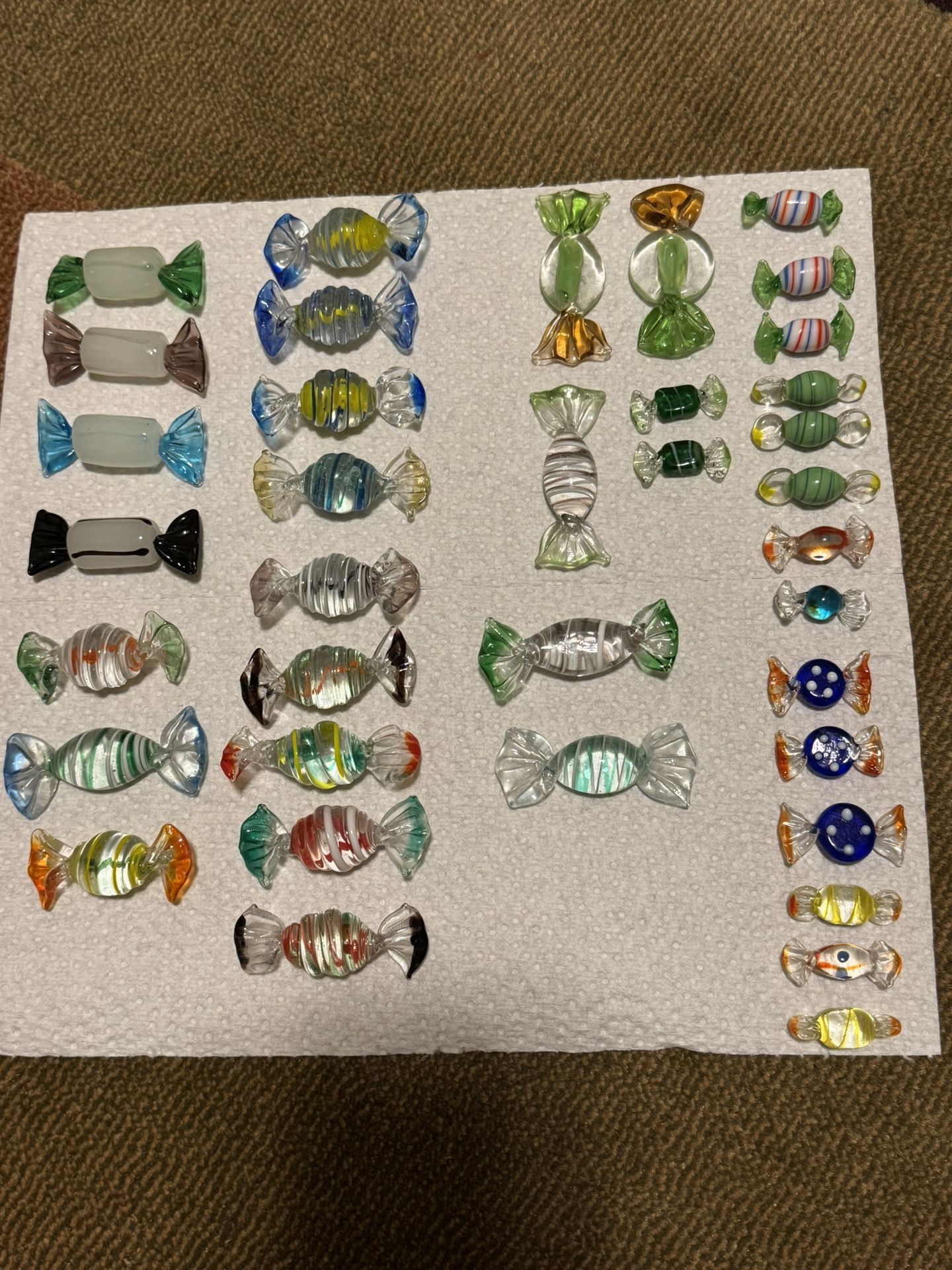 Vintage Glass Candy