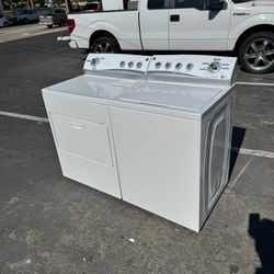 Used Kenmore Washer and Gas Dryer White Big Capacity 