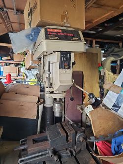 Craftsman 20-inch drill press.
