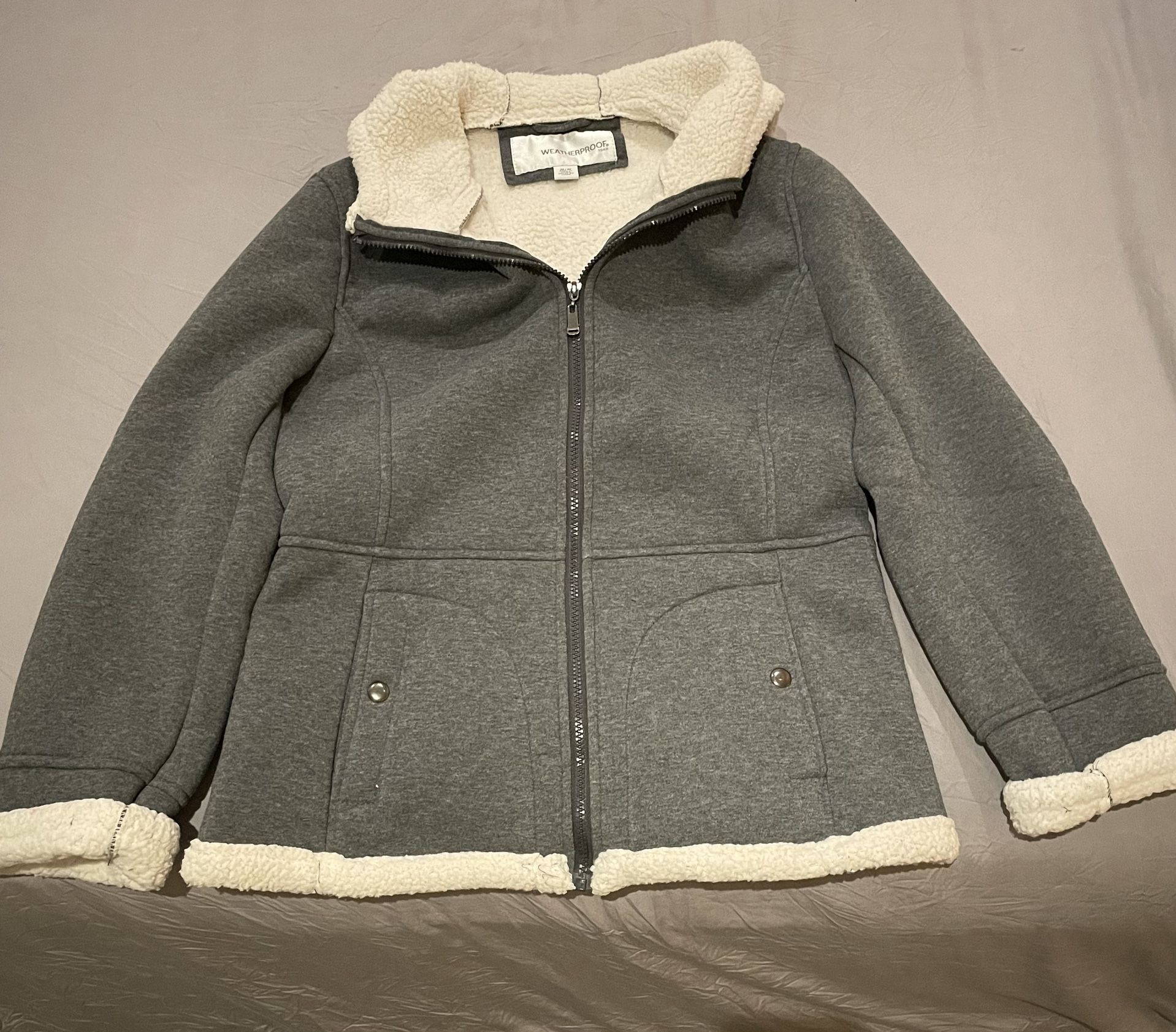 Weatherproof Fleece-Lined Winter Jacket
