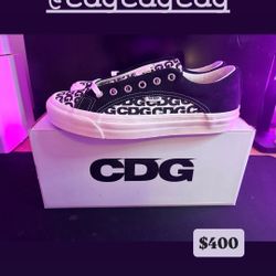 Vans X CDG M8.5 $380