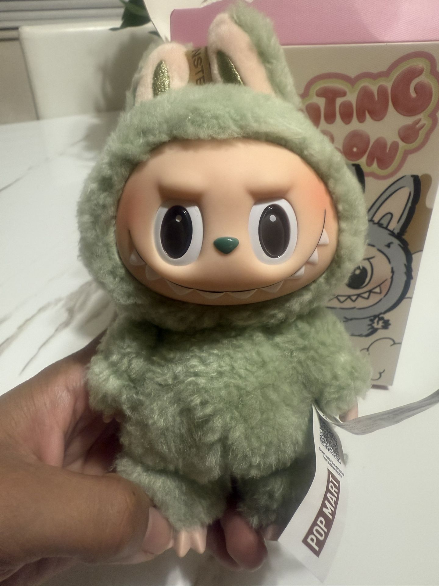 Read before buying ‼️ Green grape Labubu $45 please read before buying ‼️
