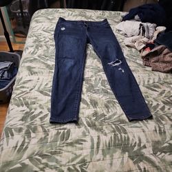 Rewash Dark Blue Jeans 