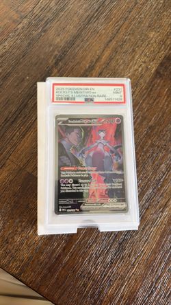 PSA 9 Mewtwo Special Illustration Rare – Pokémon 151 – Team Rocket’s Mewtwo