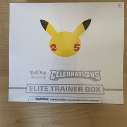 Pokémon 25th Anniversary Celebrations ETB (Elite Trainer Box)