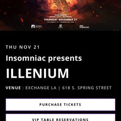 Tickets For Tonight’s Show !!