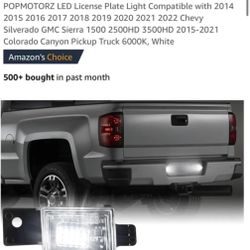 Led License Plate Lights 