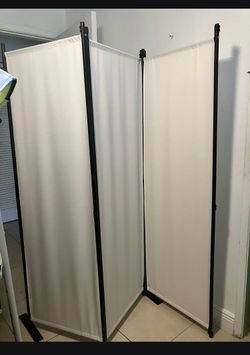 Room Divider 65 1/2 x 22 x 3 panels - Set of 2 Moving Sale !