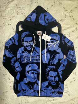 Blue Awful Lot Of Cough Syrup Asaali Hoodie