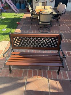 Outdoor bench