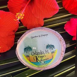 Scented coconut Shell Candle 